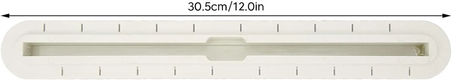 12in Surfboard Fin Box, Longboard Surfboard Fin Box Lightweight Surfboard Rudder Slot for Surfing Accessories