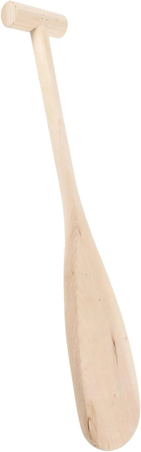 19.5 Boys and Girls Canoe Paddle Unisex Comfort Wood Oar Lightweight for Boys and Girls Paddling
