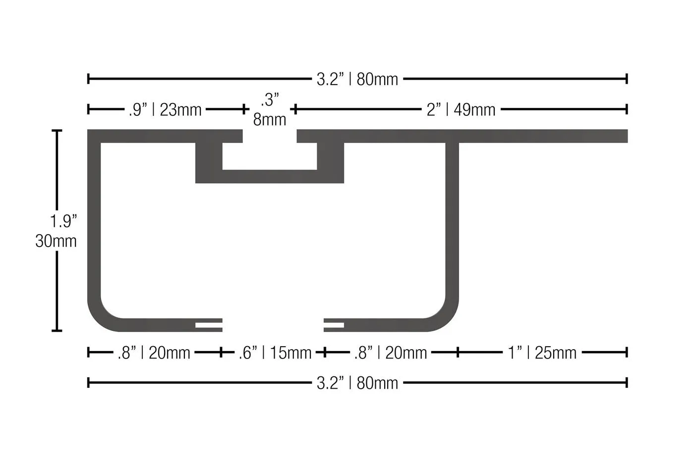 Eezi-Awn Toyota Tacoma K9 Bed Rail Load Bar Kit