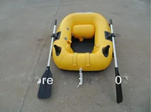 Lightweight Inflatable Commercial Grade 0.9mm PVC Dingy Raft Fishing Boat New