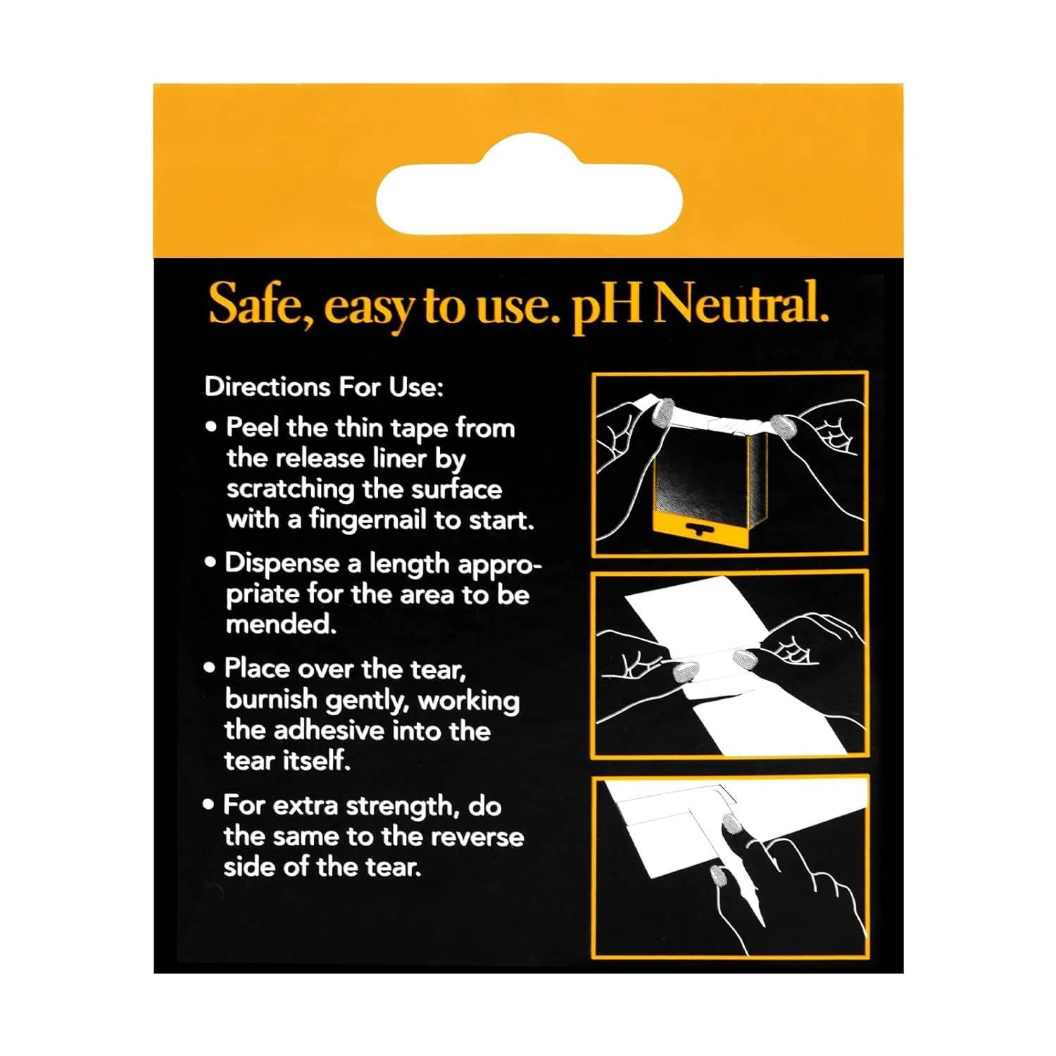 Lineco Archival Document Repair Tape, Repairs Paper Documents, Book Pages, Maps, Ephemera, Photos and Printed Artwork. Ideal for Family Archivist, Acid-Free Translucent Tape 1" x 35', Pack of 2