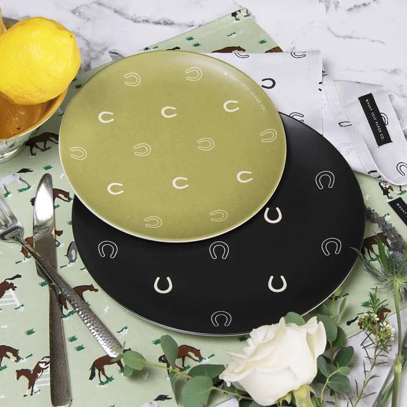 Lucky Side Plate Set - Olive
