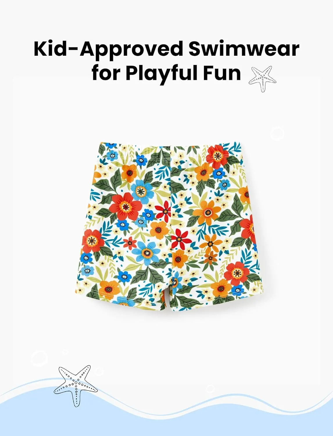 PATPAT Family Matching Swimwear Floral Pattern Tankini Swimsuits and Swim Trunks