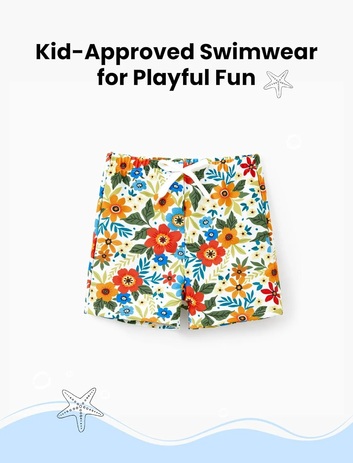 PATPAT Family Matching Swimwear Floral Pattern Tankini Swimsuits and Swim Trunks