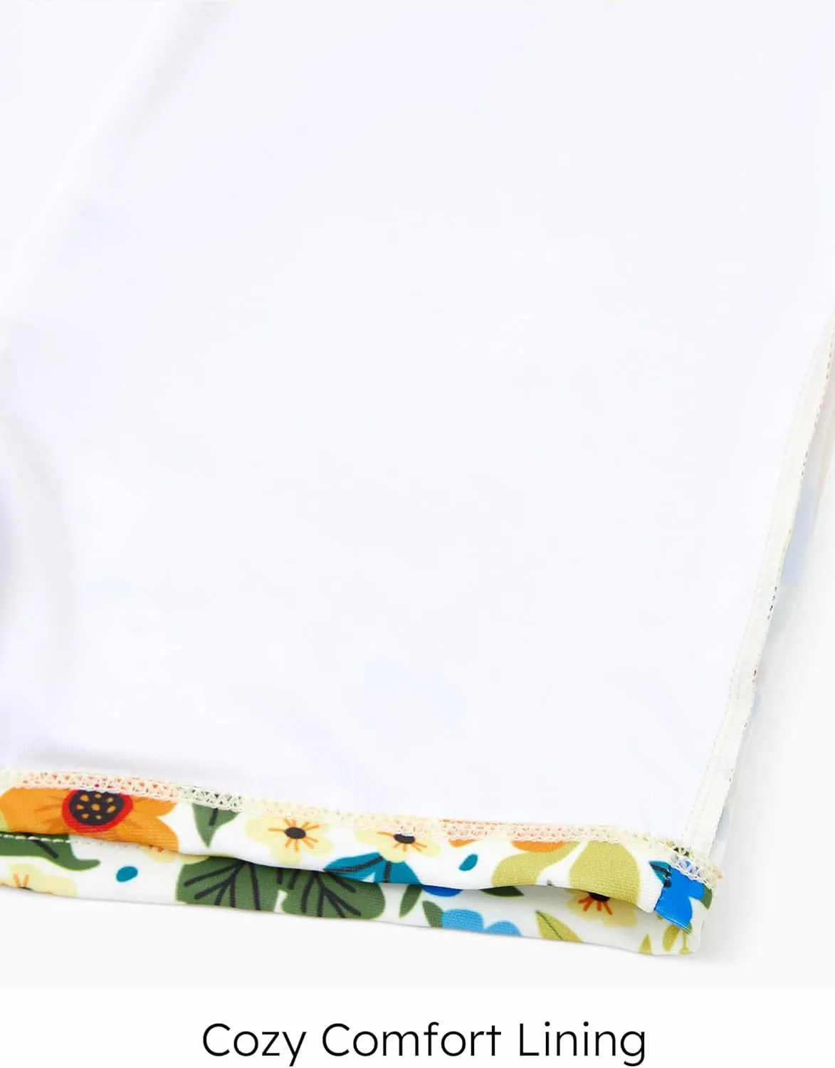 PATPAT Family Matching Swimwear Floral Pattern Tankini Swimsuits and Swim Trunks