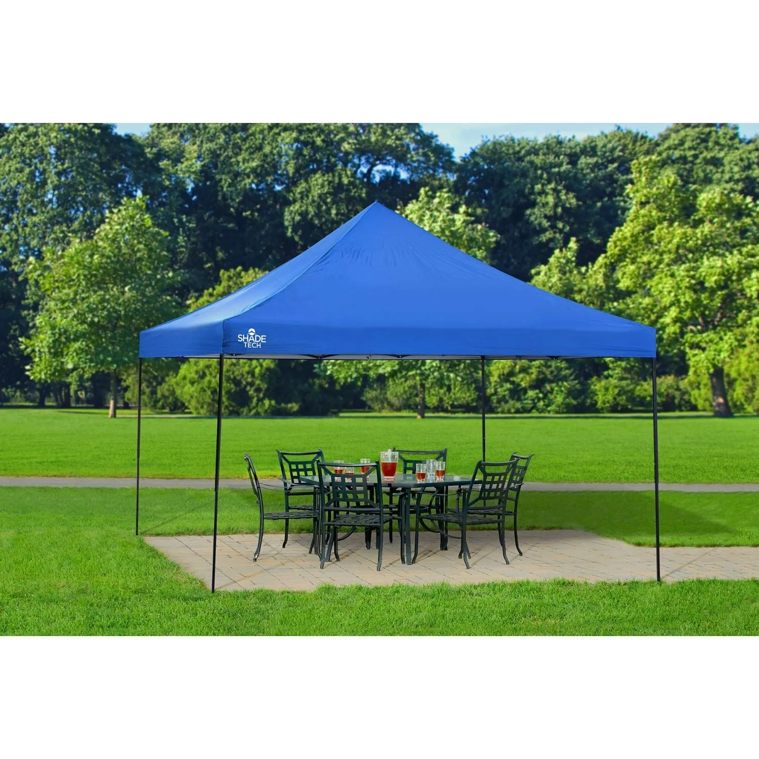 Quik Shade | Shade Tech ST144 12' x 12' Straight Leg Canopy - Blue