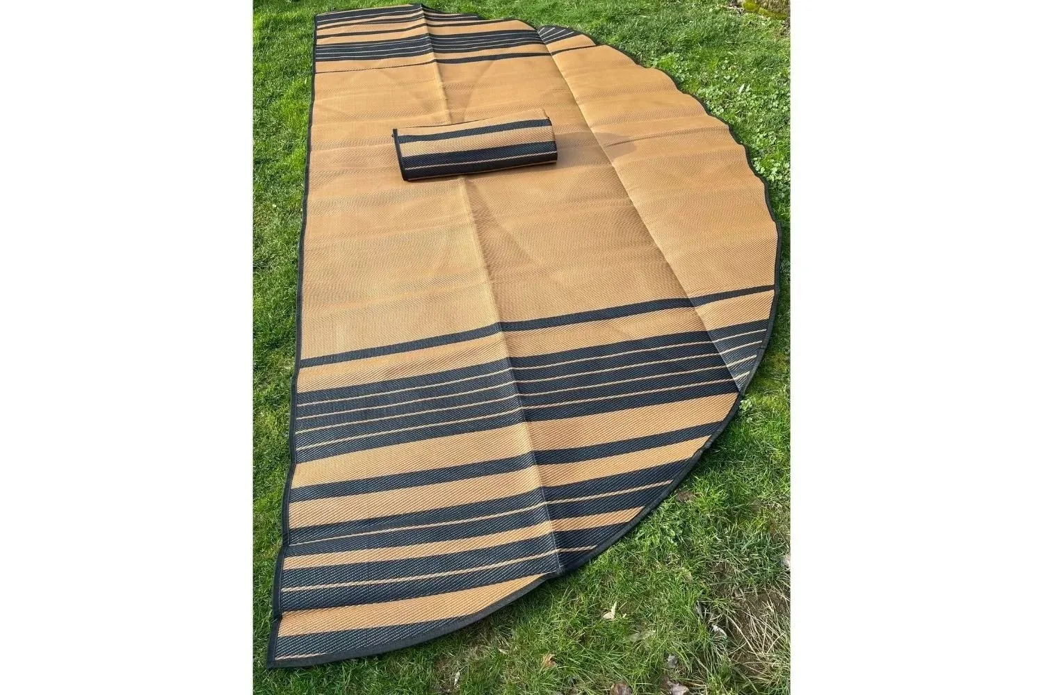 Striped Bell Tent Floor Matting Cover | 13' (4M) Size