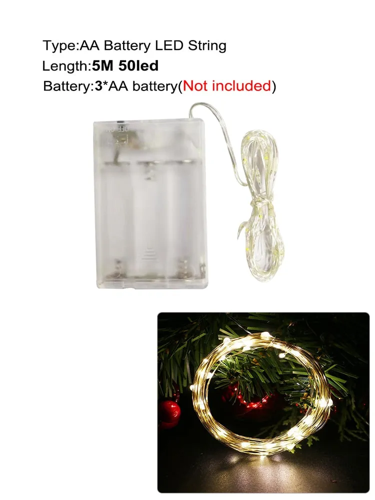 Versatile USB Fairy Lights: Perfect for Tents, Gazebos, and Home Decor for Christmas, New Year, and Other Festivities
