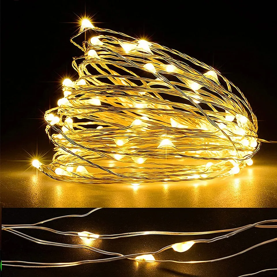 Versatile USB Fairy Lights: Perfect for Tents, Gazebos, and Home Decor for Christmas, New Year, and Other Festivities