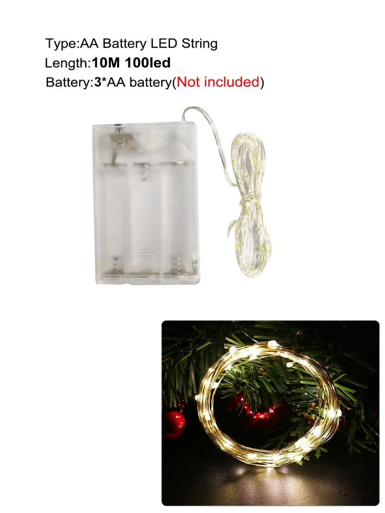Versatile USB Fairy Lights: Perfect for Tents, Gazebos, and Home Decor for Christmas, New Year, and Other Festivities